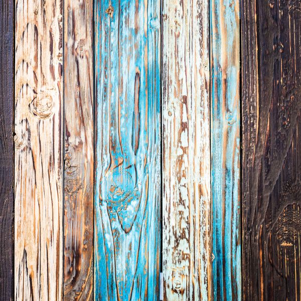 Colourful Reclaimed Wood in Bishop's Stortford